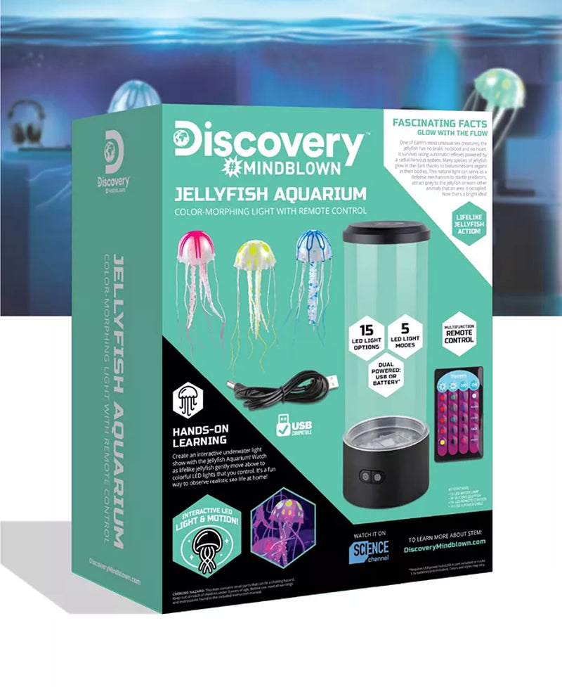 Jellyfish Aquarium Lamp Set with 16 Light Effects