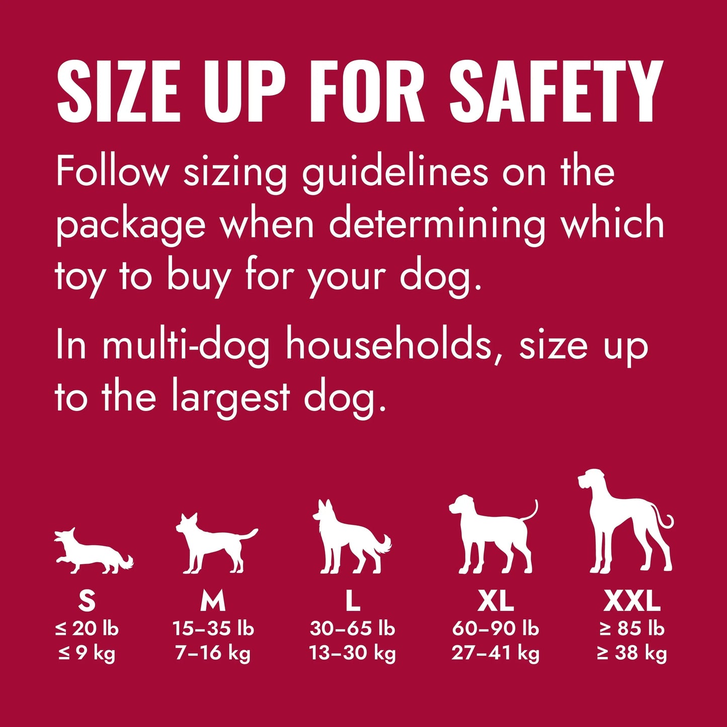 ® Classic Stuffed Dog Chew Toy, XL