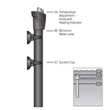 Submersible Aquarium Heater, up to 55 gallon