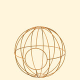 DecorBites™ Handwoven Grass Bird Cage Hut for Small Birds