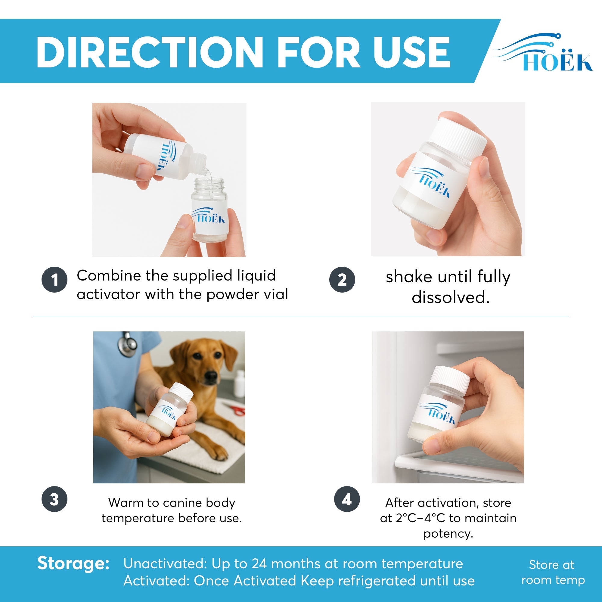 *NEW* CANĪNUS-EXT ™ 3XB (BINDER EXTENDER)™ >3 Day Canine Semen Extender 2-Stage Activator Extender 20 mL