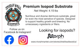 Premium Isopod Substrate - Nutrient-Rich Bioactive Terrarium Mix