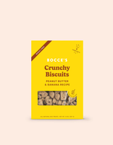 Bocce's Peanut Butter and Banana Dog Biscuits (14oz)