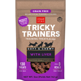 Tricky Trainers Soft and Chewy Grain Free Liver Dog Treats (12oz)