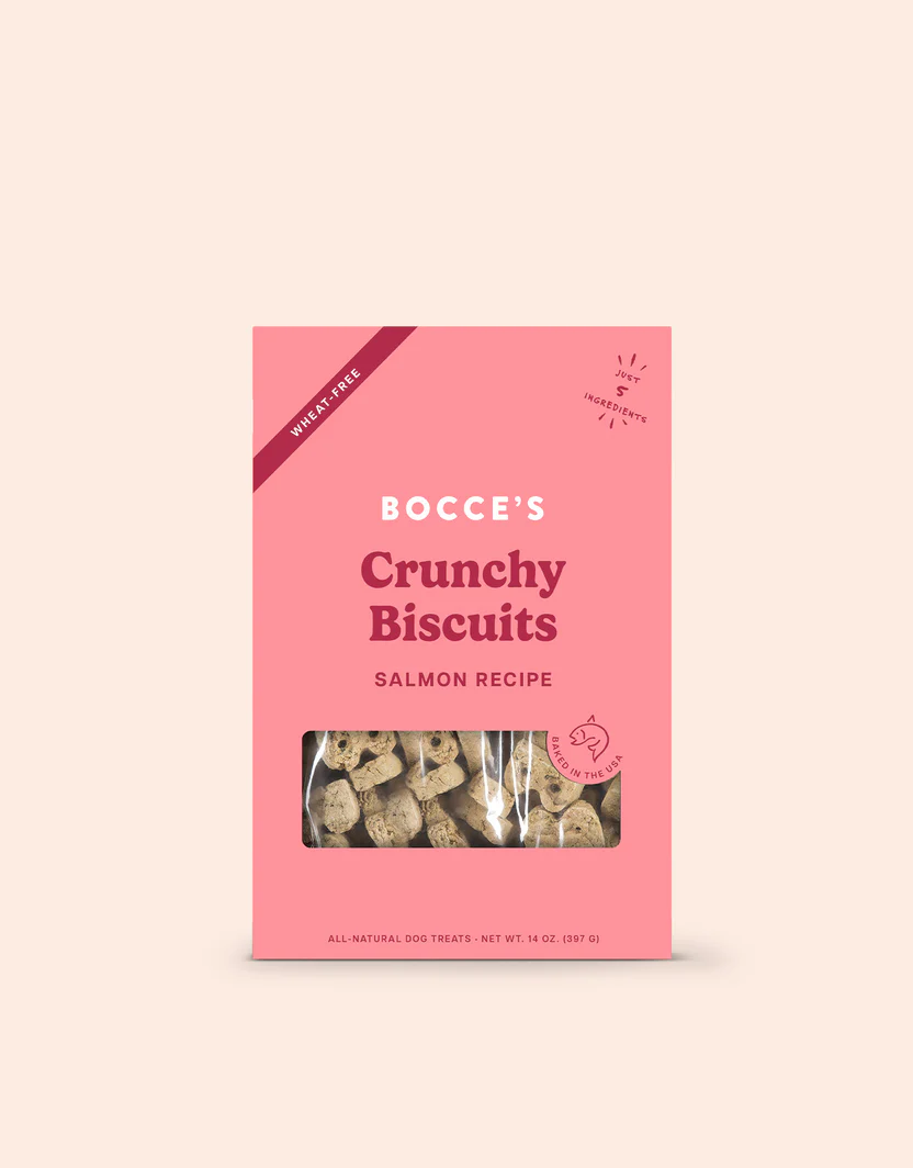 Bocce's Salmon Dog Biscuits (14oz)