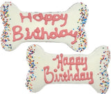 Preppy Puppy Happy Birthday Bone (5.5")