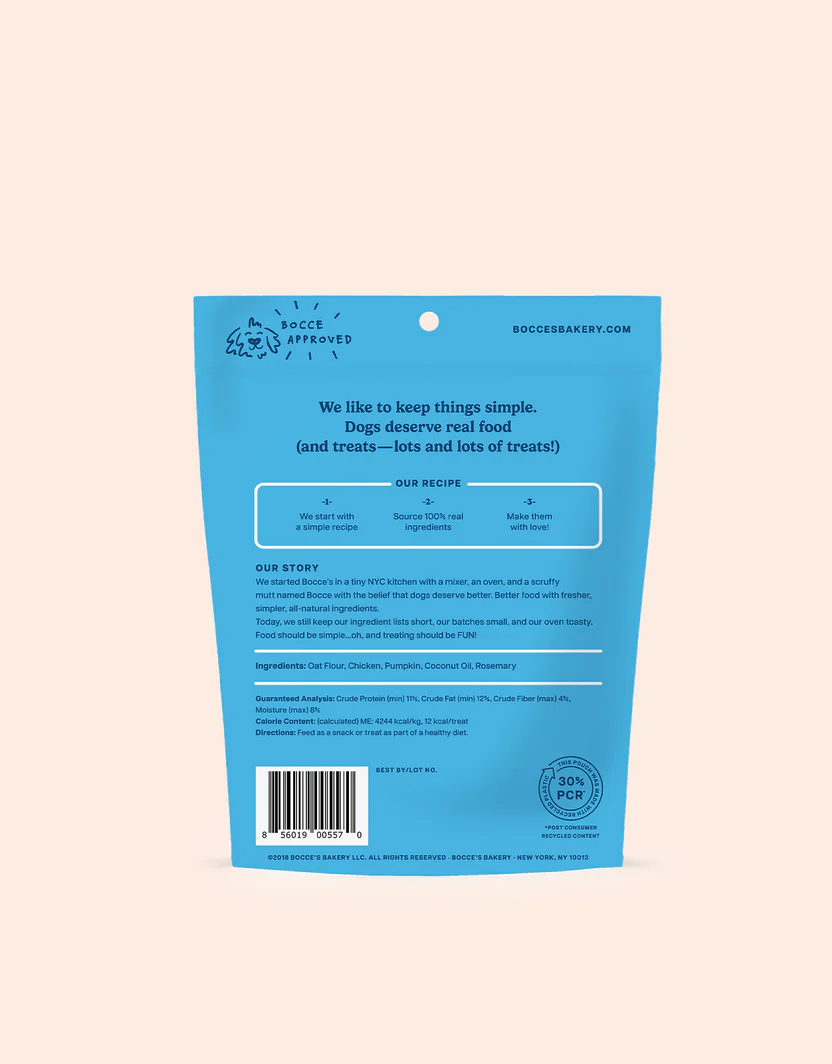 Bocce's Sunday Roast Dog Biscuits (5oz)