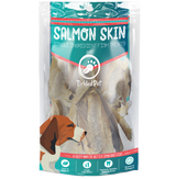 Tickled Pet Salmon Skins Flat Dog Treats (6oz)