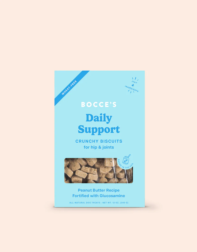 Bocce's Hip and Joint Peanut Butter Dog Biscuits (14oz)