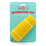 Jeffers Corn Cob Natural Rubber Stuffable Treat Dispenser Dog Dental Chew Toy