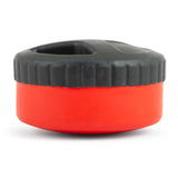 Jeffers Red Hockey Puck Natural Rubber Treat Dispensing Dental Dog Chew Toy