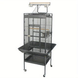 DecorBites™ Large 61" Bird Cage - Non-Toxic Steel, Easy Assembly