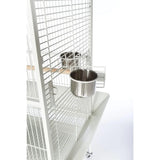 DecorBites™ Large Chalk White Bird Cage