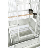 DecorBites™ Large Chalk White Bird Cage