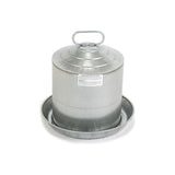 Little Giant Double Wall Metal Poultry Fount 2 Gallon