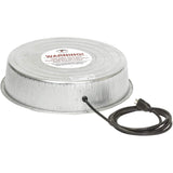 Little Giant Water Heater Base for Poultry 110W Freeze Prevention Metal Fount