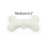 Boba & Vespa Plush Hemp Dog Toy Bone for Gentle Chewers