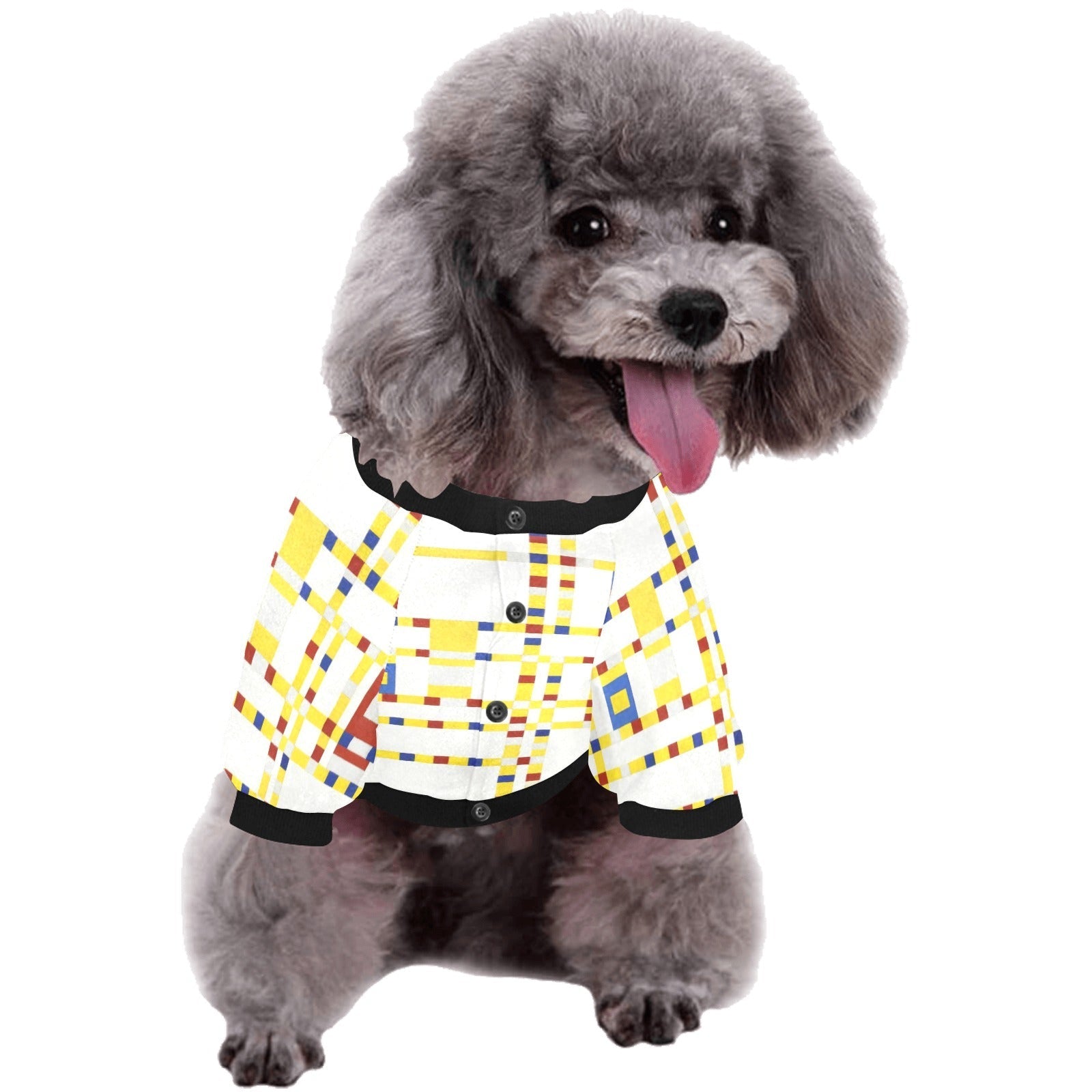 Mondrian Broadway Boogie Woogie Round Neck Shirt