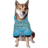 Monet Water Lilies Button Hoodie