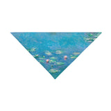 Monet Water Lilies Double-Sided Pet Bandana