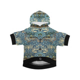 Morris Peacock and Dragon Button Hoodie