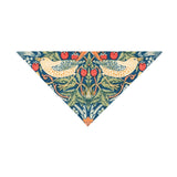Morris Strawberry Thief Double-Sided Pet Bandana