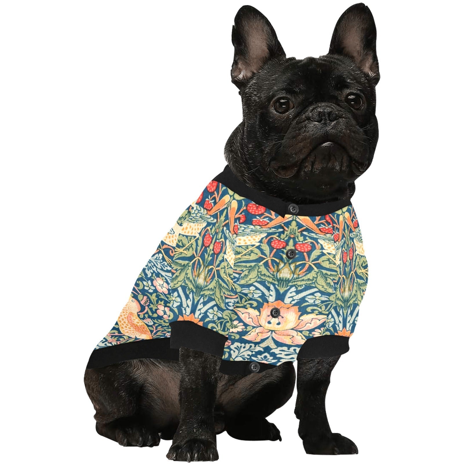 Morris Strawberry Thief Round Neck Shirt