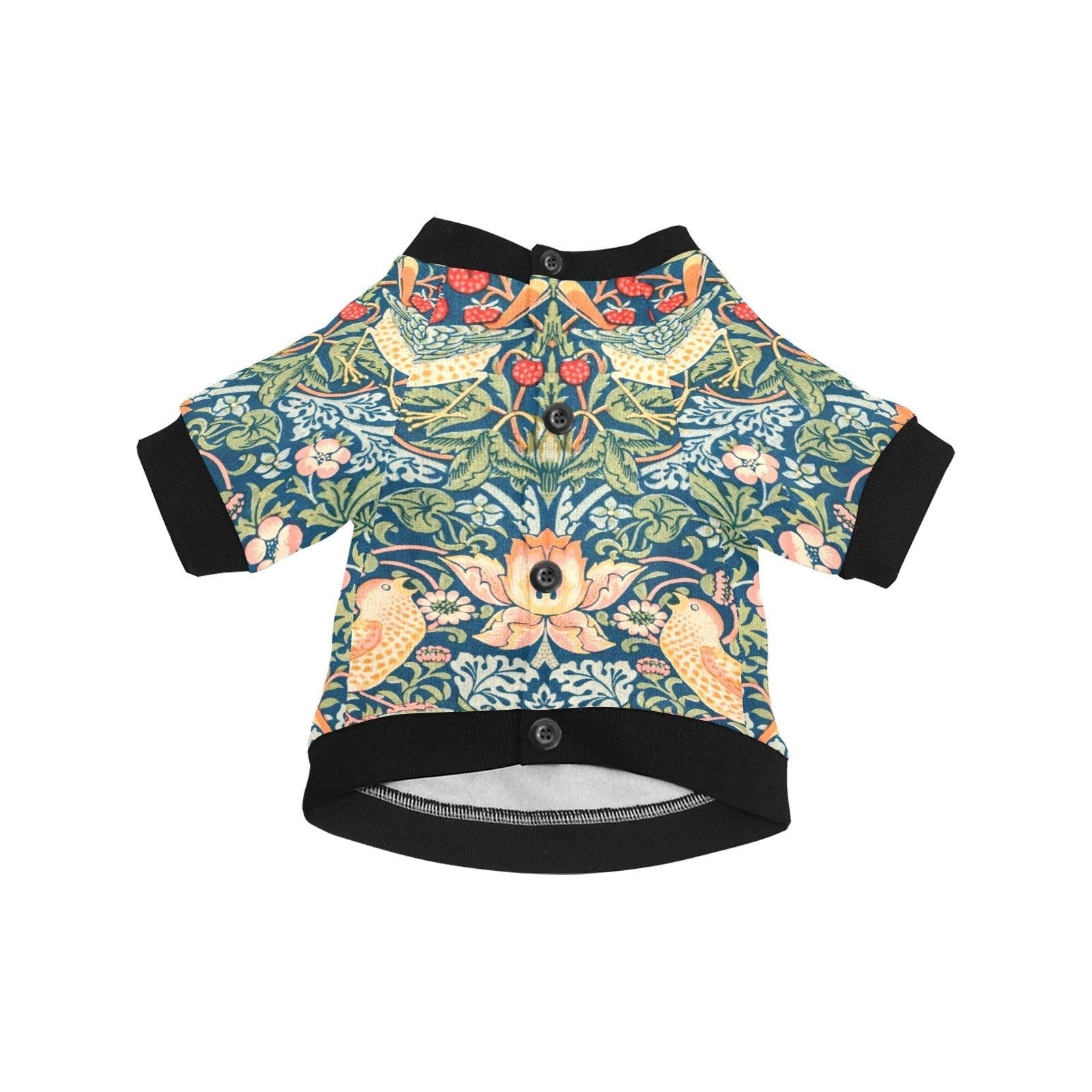 Morris Strawberry Thief Round Neck Shirt
