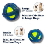 TPR-Coated Agility Tennis Ball Dog Toy – Durable & Pet-Safe