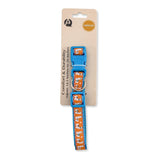 Nylon Dog Collar with Embroidered Llama Design, Adjustable,  Comfortable & Secure Fit