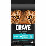 Crave Grain Free Dry Cat Food Salmon Ocean Fish Protein 10 lb Bag