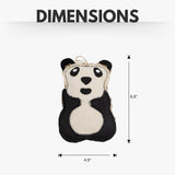 Canvas & Jute Panda-Shaped Dog Chew Toy – Durable, Safe and Non-Toxic