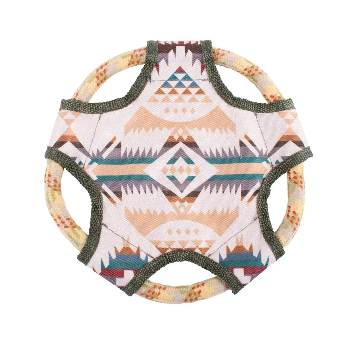 Pendleton Flying Disc Rope Dog Toy