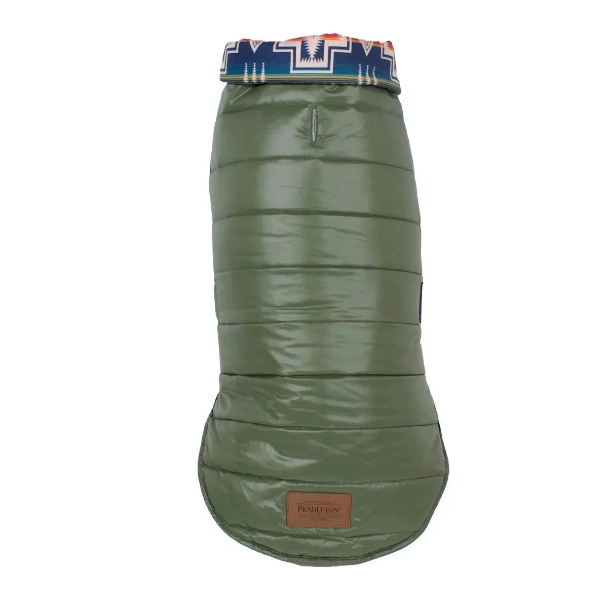 Pendleton Puffer Dog Coat