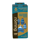 bio-based dog poop bags + bamboo dispenser