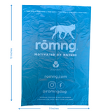 bio-based dog poop bags + bamboo dispenser