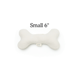 Boba & Vespa Plush Hemp Dog Toy Bone for Gentle Chewers