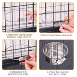 Stainless Steel Dog Pet Bowl