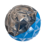 Country Living Geometric Textured Ball Dog Chew Toy, Interactive Rubber Toy for Mental Stimulation – Large