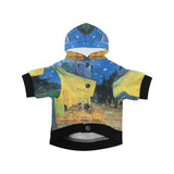 Van Gogh Cafe Terrace At Night Button Hoodie