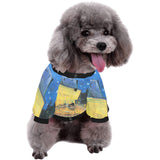 Van Gogh Cafe Terrace At Night Round Neck Shirt