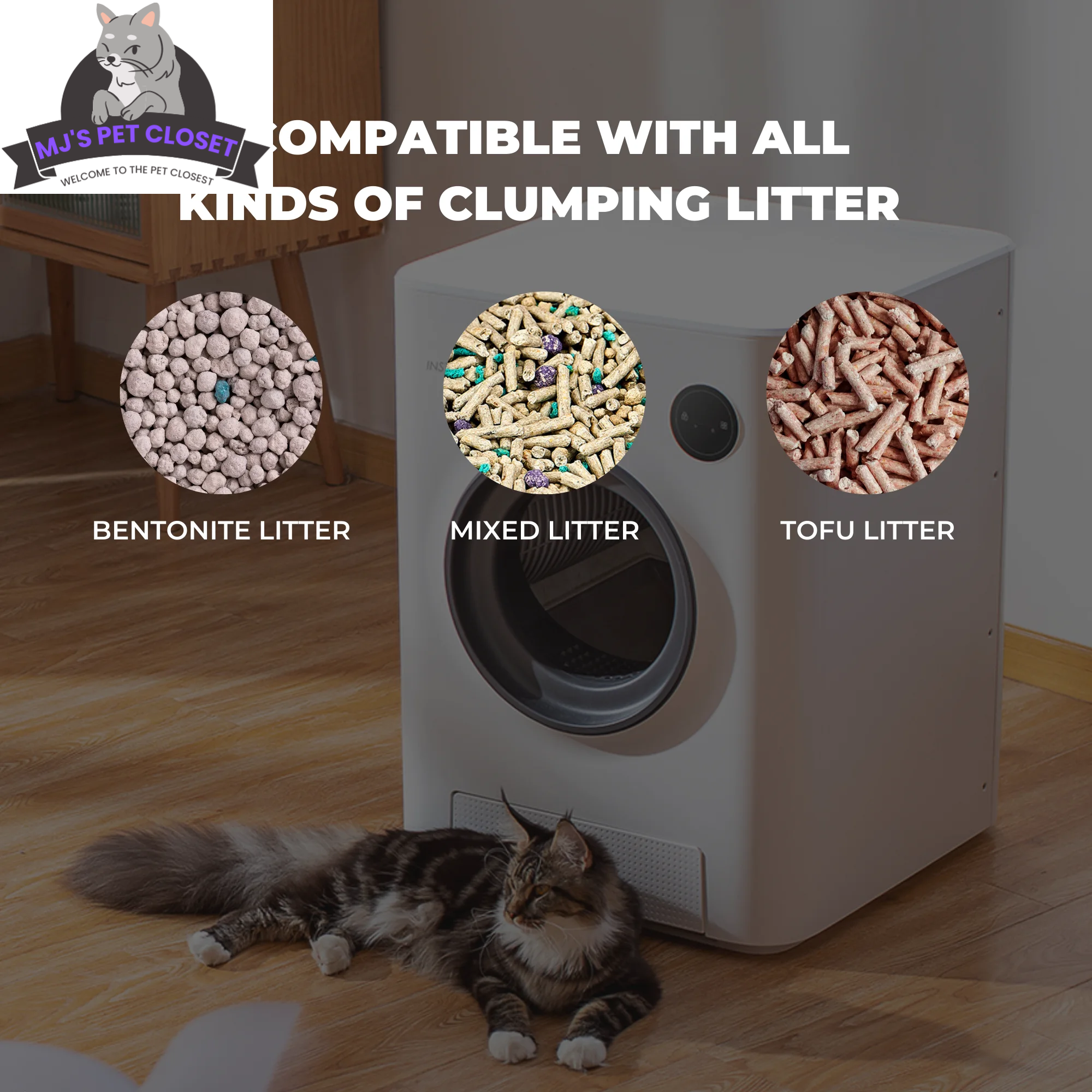 Self-Cleaning Cat Litter Box –  With WiFi