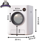 Self-Cleaning Cat Litter Box –  With WiFi