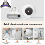 Say goodbye to messy litter! 🐾✨ Meet the Smart Self-Cleaning Litter Box with App Control and Safety Features! Perfect for busy cat parents! 😻📱