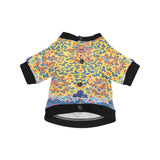 Yellow Qing Dynasty Dragon Round Neck Shirt